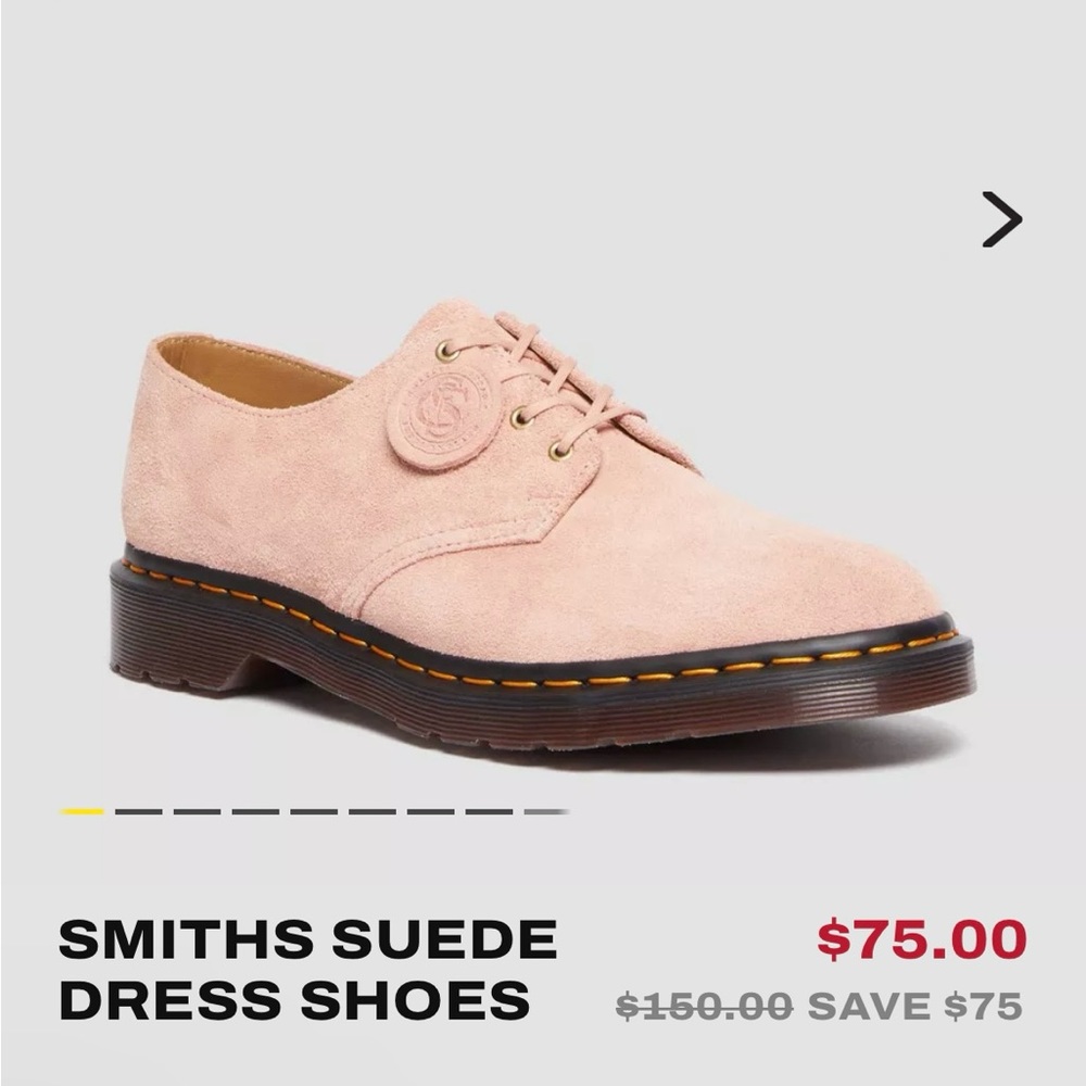 Doc Marten’s suede dress shoes. NWOT never worn. Women’s size 8 , fit like a 9. - Picture 7 of 7